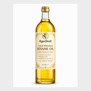 cold pressed sesame oil (1000 ml)